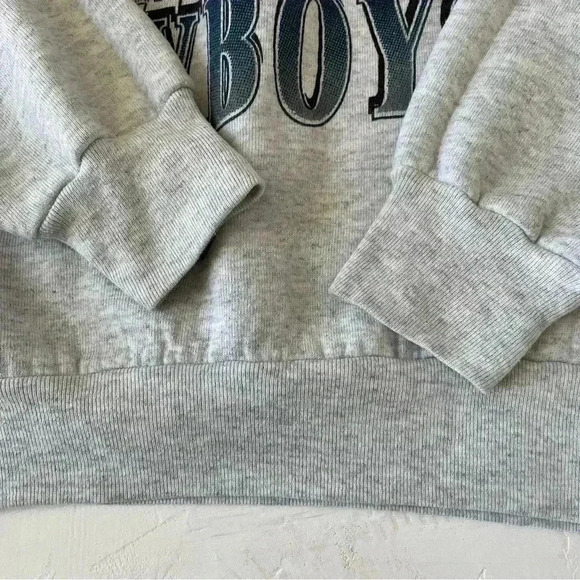 VTG 1992 NFL Dallas Cowboys Super Bowl XXVII Champions Sweatshirt L - Picture 9 of 9